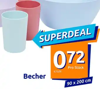 Action Becher 90 x 200 cm Angebot