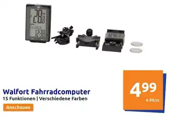 Action Walfort Fahrradcomputer 15 Funktionen | Verschiedene Farben Anschauen Angebot