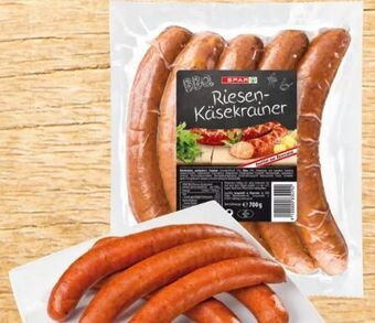 Spar Riesen käsekrainer bbq Angebot