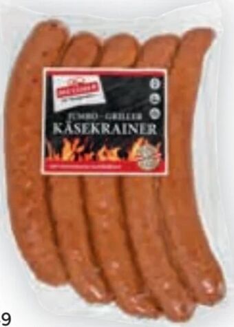 Billa Jumbo-griller käsekrainer Angebot
