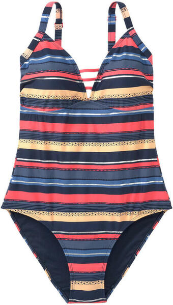 Ernsting's family Damen badeanzug im gestreiften dessin Angebot