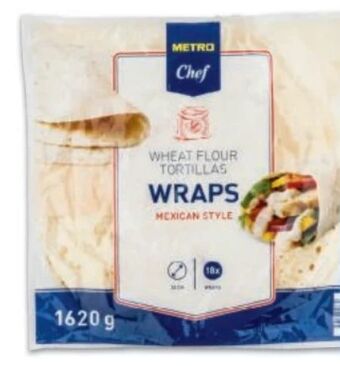Metro Tortilla wraps Angebot