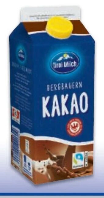 Metro Bergbauern kakao Angebot