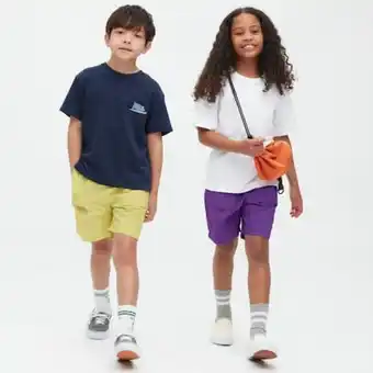 Kids nylon easy shorts