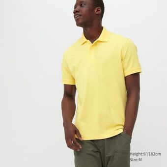 UNIQLO Dry piqué polo shirt Angebot
