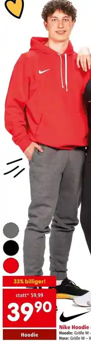 Interspar Nike Hoodie oder Hose Angebot