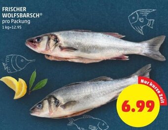 PENNY FRISCHER WOLFSBARSCH* pro Packung Angebot
