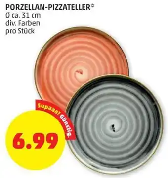 PENNY PORZELLAN-PIZZATELLER* Ø ca. 31 cm div. Farben pro Stück Angebot