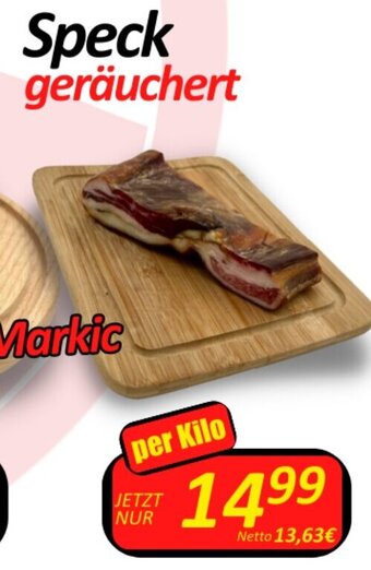 Wurstico Speck geräuchert per Kilo Angebot
