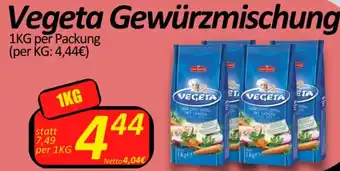 Wurstico Vegeta Gewürzmischung 1KG per Packung Angebot
