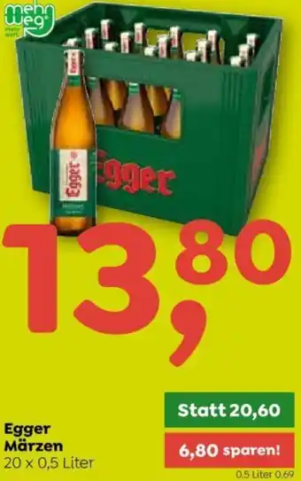 ADEG Egger Märzen 20 x 0,5 Liter Angebot