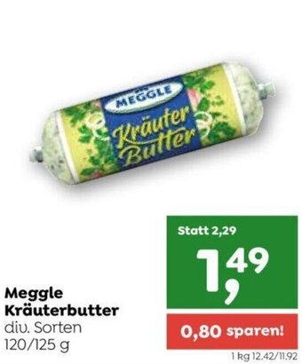 ADEG Meggle Kräuterbutter div. Sorten 120/125 g Angebot