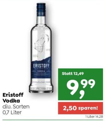 ADEG Eristoff Vodka diu. Sorten 0,7 Liter Angebot