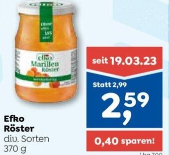 ADEG Efko Röster diu. Sorten 370 g Angebot