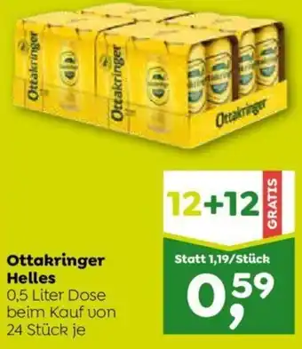 ADEG Ottakringer Helles 0,5 Liter Dose beim Kauf von 24 Stück je Angebot