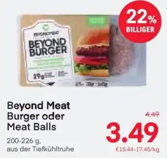 MPreis Beyond Meat Burger oder Meat Balls 200-226 g Angebot