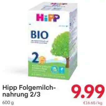 MPreis Hipp Folgemilch-nahrung 2/3 600 g Angebot