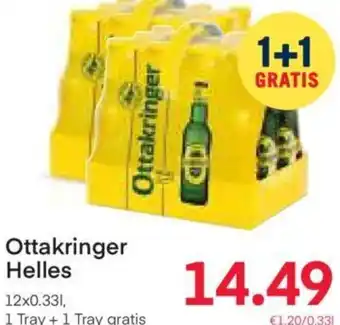MPreis Ottakringer Helles 12x0.33l Angebot
