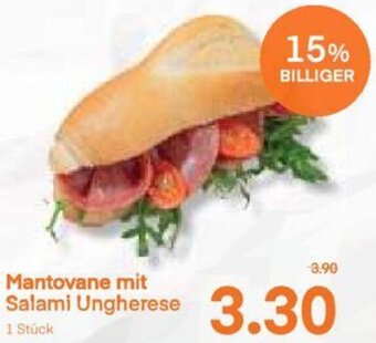 MPreis Mantovane mit Salami Ungherese Angebot