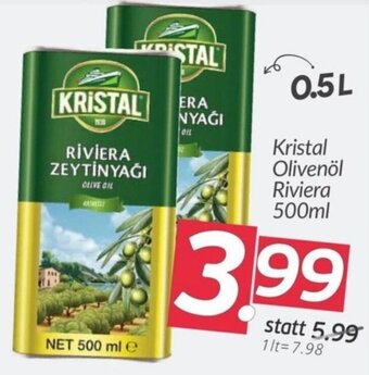 ETSAN Kristal Olivenöl Riviera 500ml Angebot