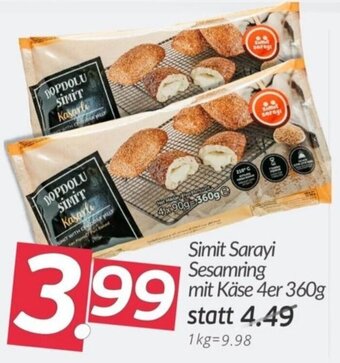ETSAN Simit Sarayi Sesamring mit Käse 4er 360g Angebot