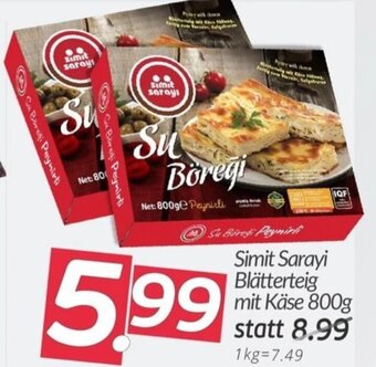 ETSAN Simit Sarayi Blätterteig mit Käse 800g Angebot