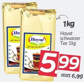 ETSAN Hayat schwarzer Tee 1kg Angebot