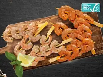 Lidl Frische white tiger garnelenspieße Angebot