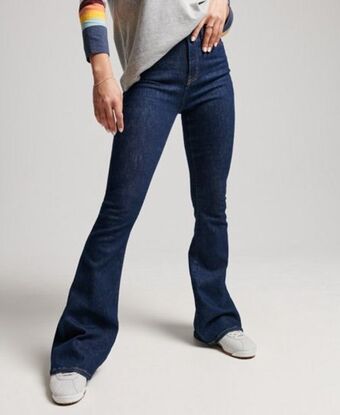 Superdry High rise skinny flare jeans Angebot