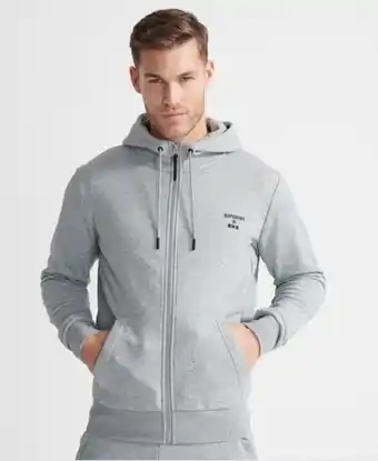 Superdry Training sport zip hoodie Angebot