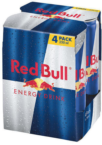 Media Markt Red bull 201324 red bull, energy drink, 4x 0.25 l Angebot