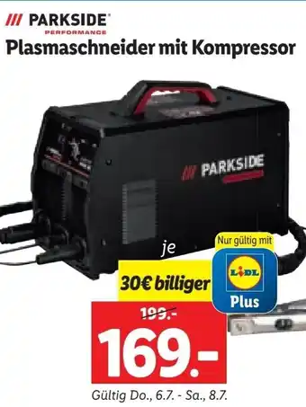 Lidl PARKSIDE Plasmaschneider mit Kompressor Angebot