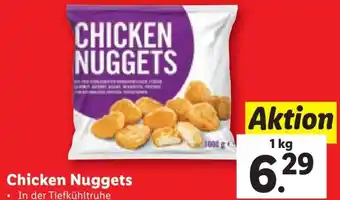 Lidl Chicken Nuggets • In der Tiefkühltruhe 1 kg Angebot