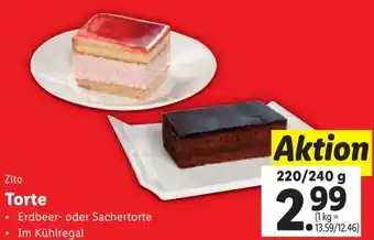 Lidl Zito Torte 220/240 g Angebot