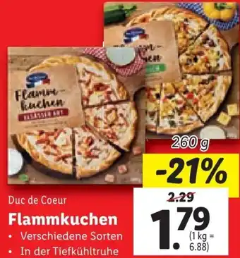 Lidl Duc de Coeur Flammkuchen 260g Angebot