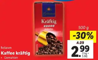 Lidl Bellarom Kaffee kräftig 500 g Angebot