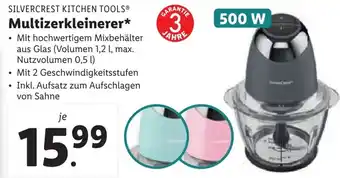 Lidl SILVERCREST KITCHEN TOOLS® Multizerkleinerer* 500 W Angebot