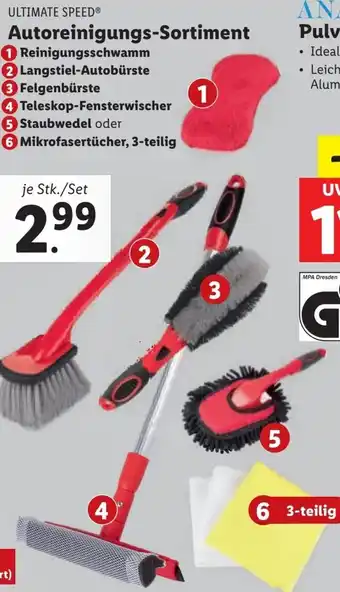 Lidl ULTIMATE SPEEDⓇ Auto-Reinigungsbürste-Sortiment Angebot