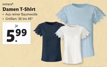 Lidl esmara® Damen T-Shirt Angebot