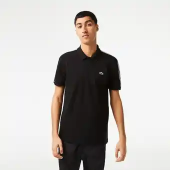 Lacoste Herren lacoste poloshirt aus piqué mit logostreifen Angebot