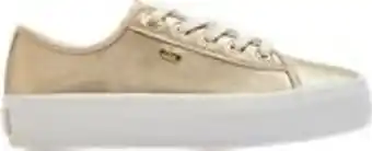 Deichmann Plateau sneaker in gold Angebot