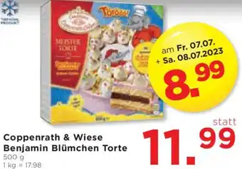 Unimarkt Coppenrath & Wiese Benjamin Blümchen Torte 500 g Angebot