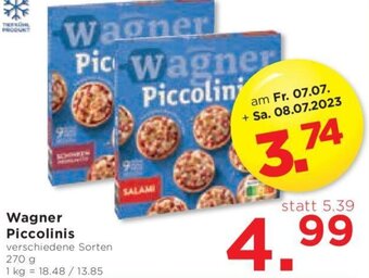 Unimarkt Wagner Piccolinis verschiedene Sorten 270 g Angebot