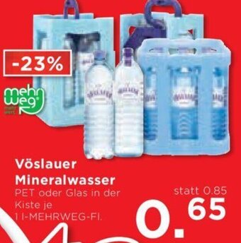 Unimarkt Vöslauer Mineralwasser Angebot