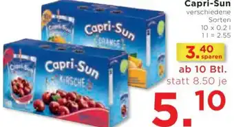 Unimarkt Capri-Sun verschiedene Sorten 10 x 0,2 L Angebot