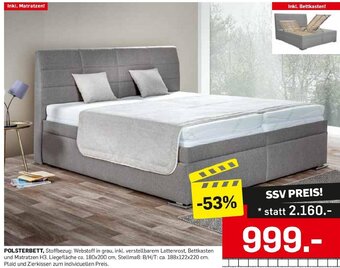 Möbel Ludwig POLSTERBETT Angebot