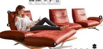 Polstermöbel Fischer Ecksofa leder Angebot