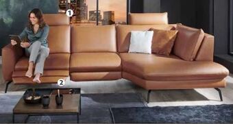 Polstermöbel Fischer Ecksofa leder Angebot