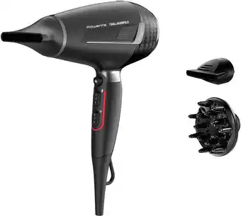 Media Markt Rowenta x karl lagerfeld cv887l pro stylist haarföhn schwarz (2200 watt) Angebot