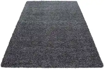 Möbelix Hochflor teppich grau life 140x200 cm Angebot